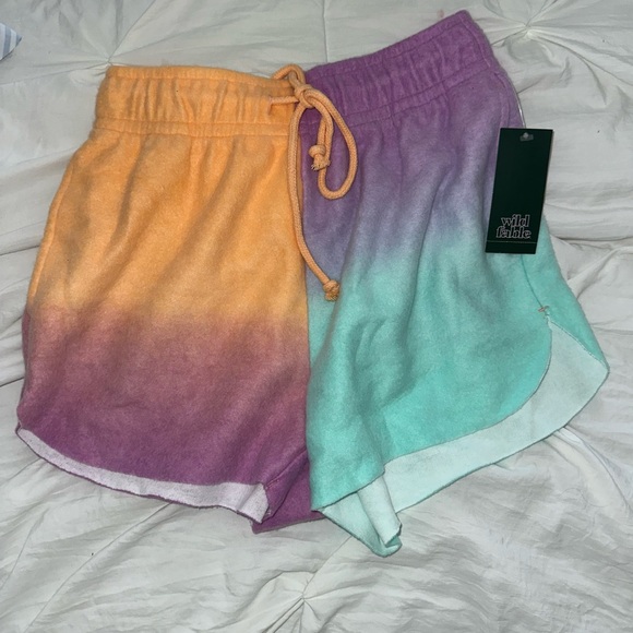 Wild fable drawstring shorts, multicolored size small, NWT - Picture 2 of 5
